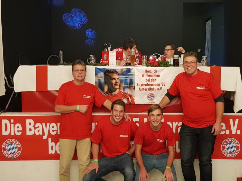 Weihnachtsfeier Bayernfreunde 2018