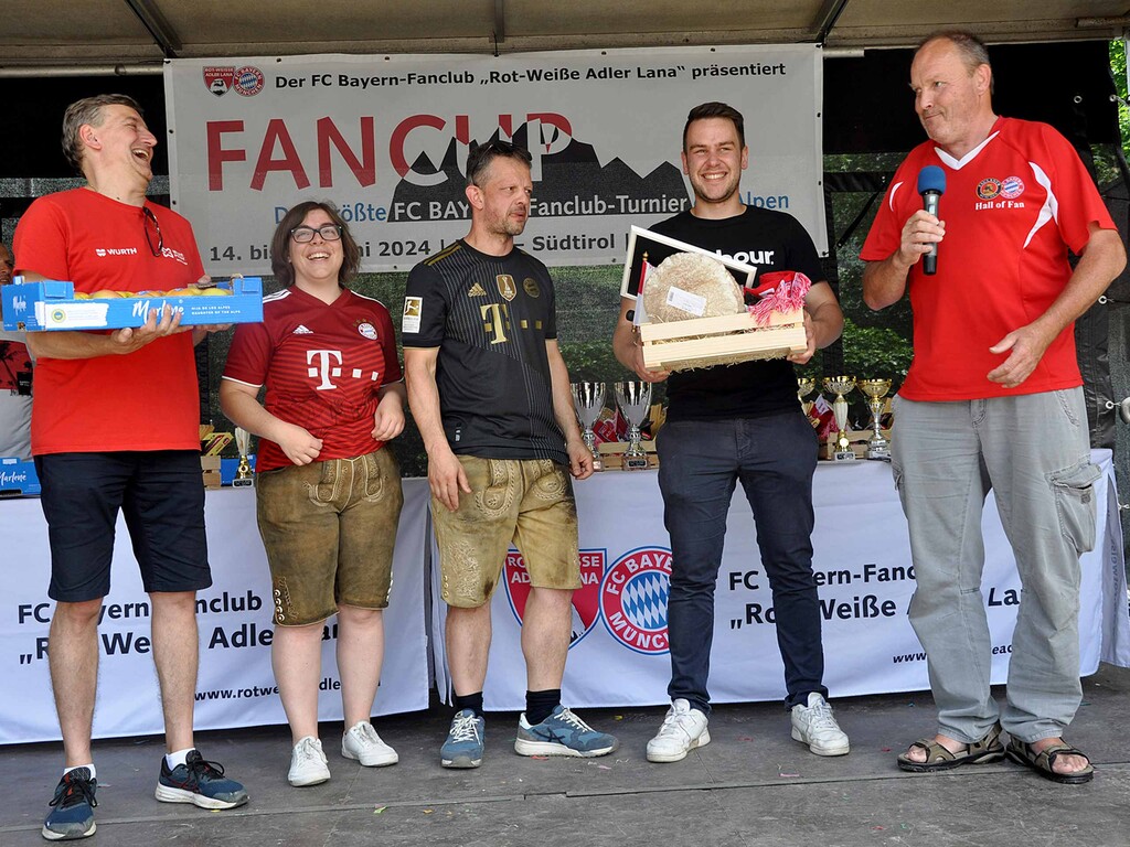 Ausflug zum Fanclubturnier in Lana Südtirol 2023