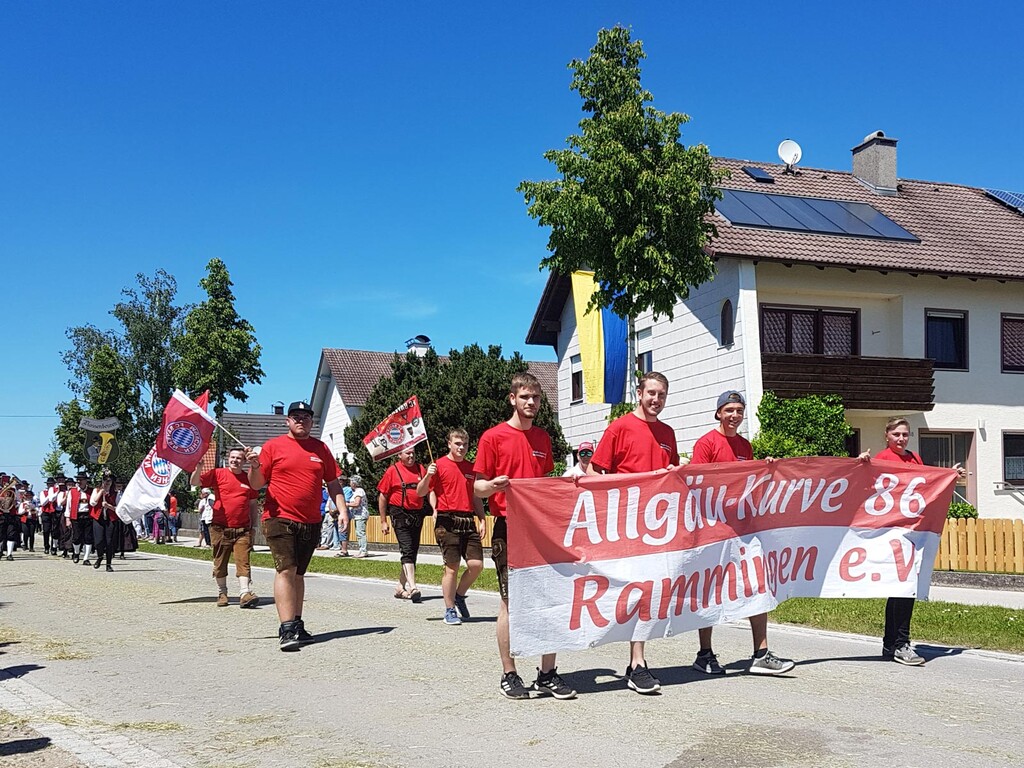 Umzug-Bezirksmusikfest Rammingen 2019