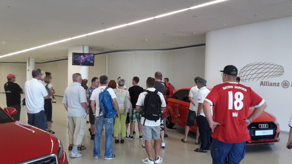 Vereinsausflug Stadionbesuch 2017