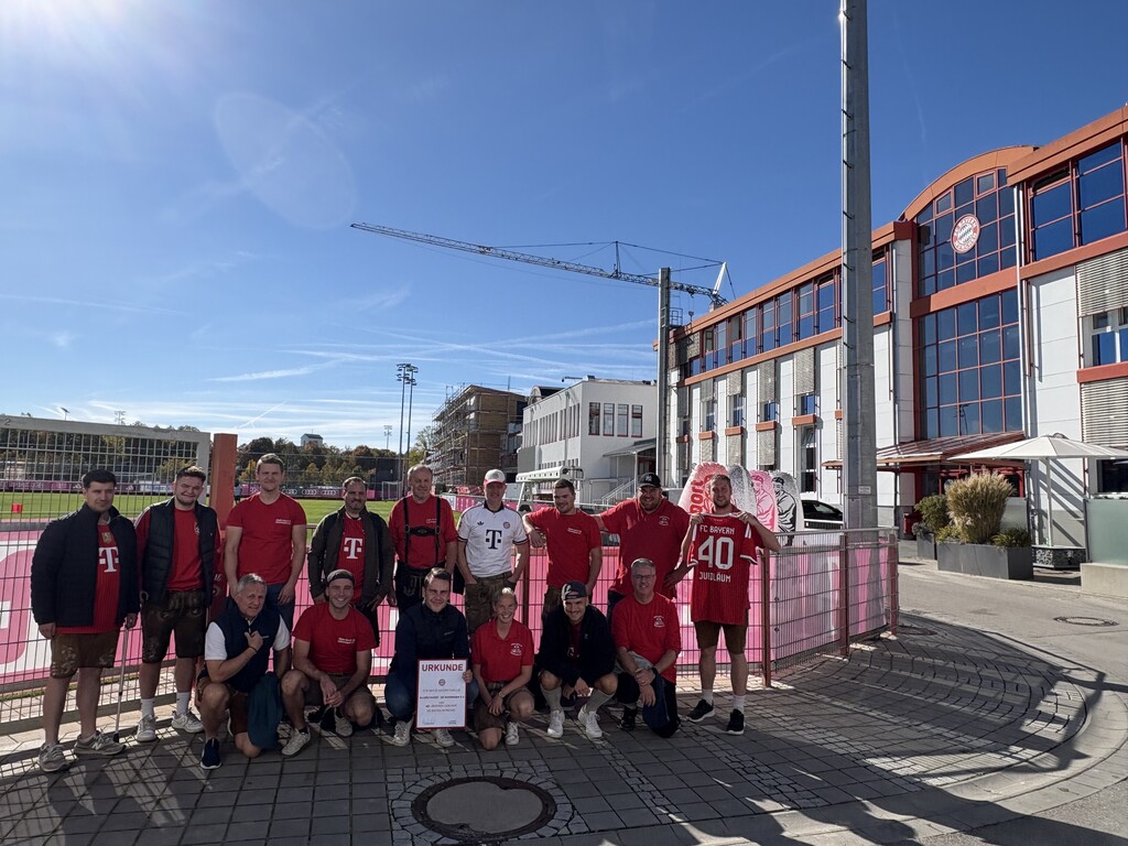 Besuch Säbener Straße - 40 Jahre Jubiläum 14